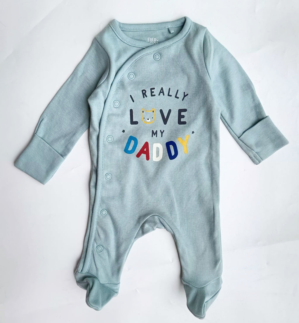 Fredflo footed sleepsuit