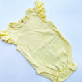 George Soft Ribbed Flutter Sleeve onsies