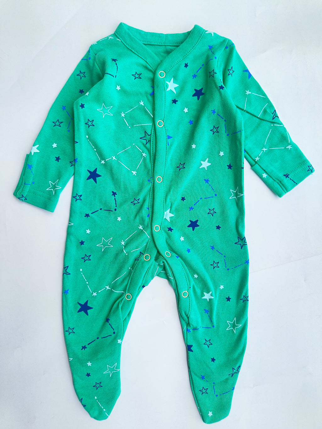 Mothercare footed sleepsuit