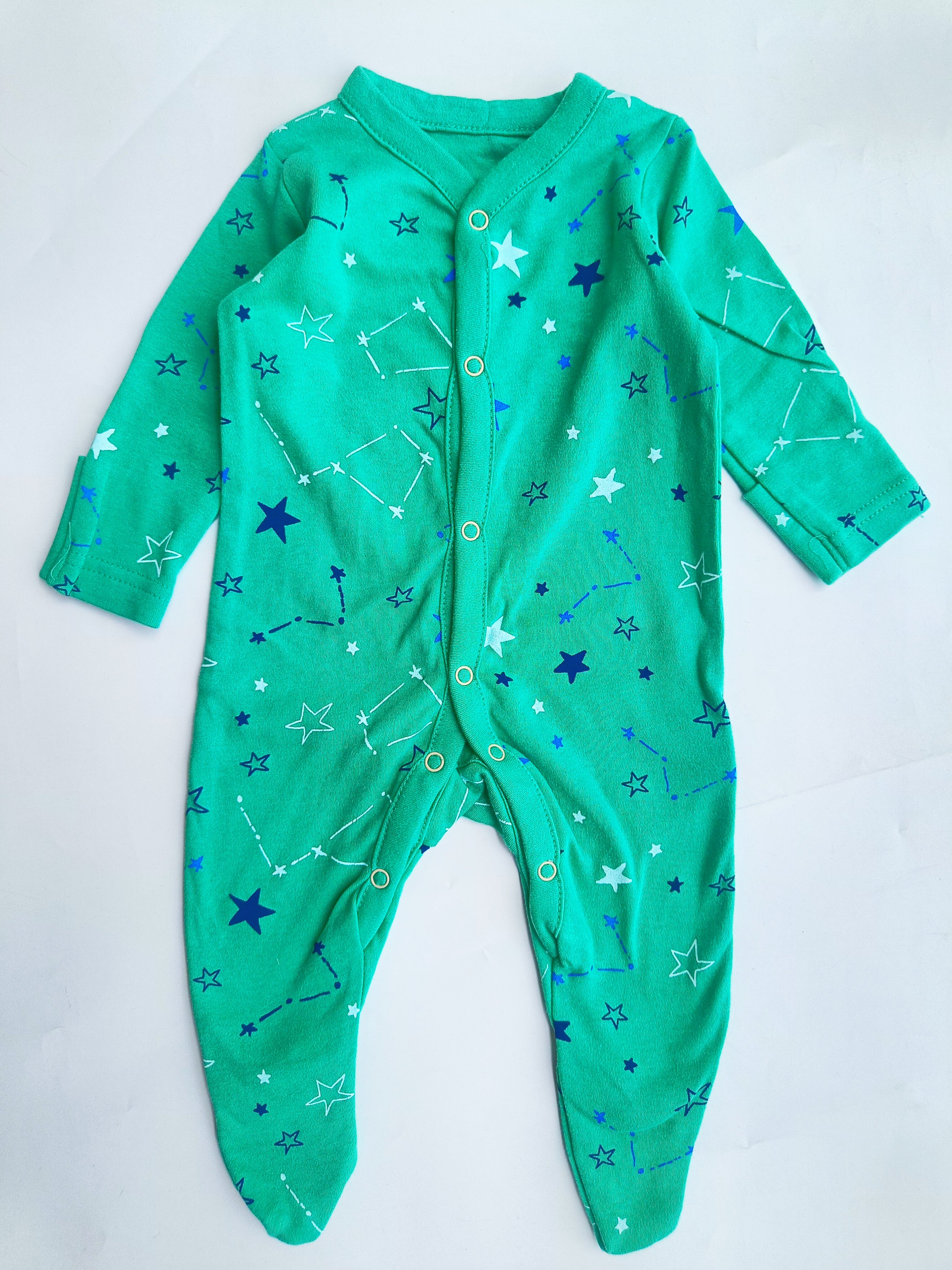 Mothercare footed sleepsuit
