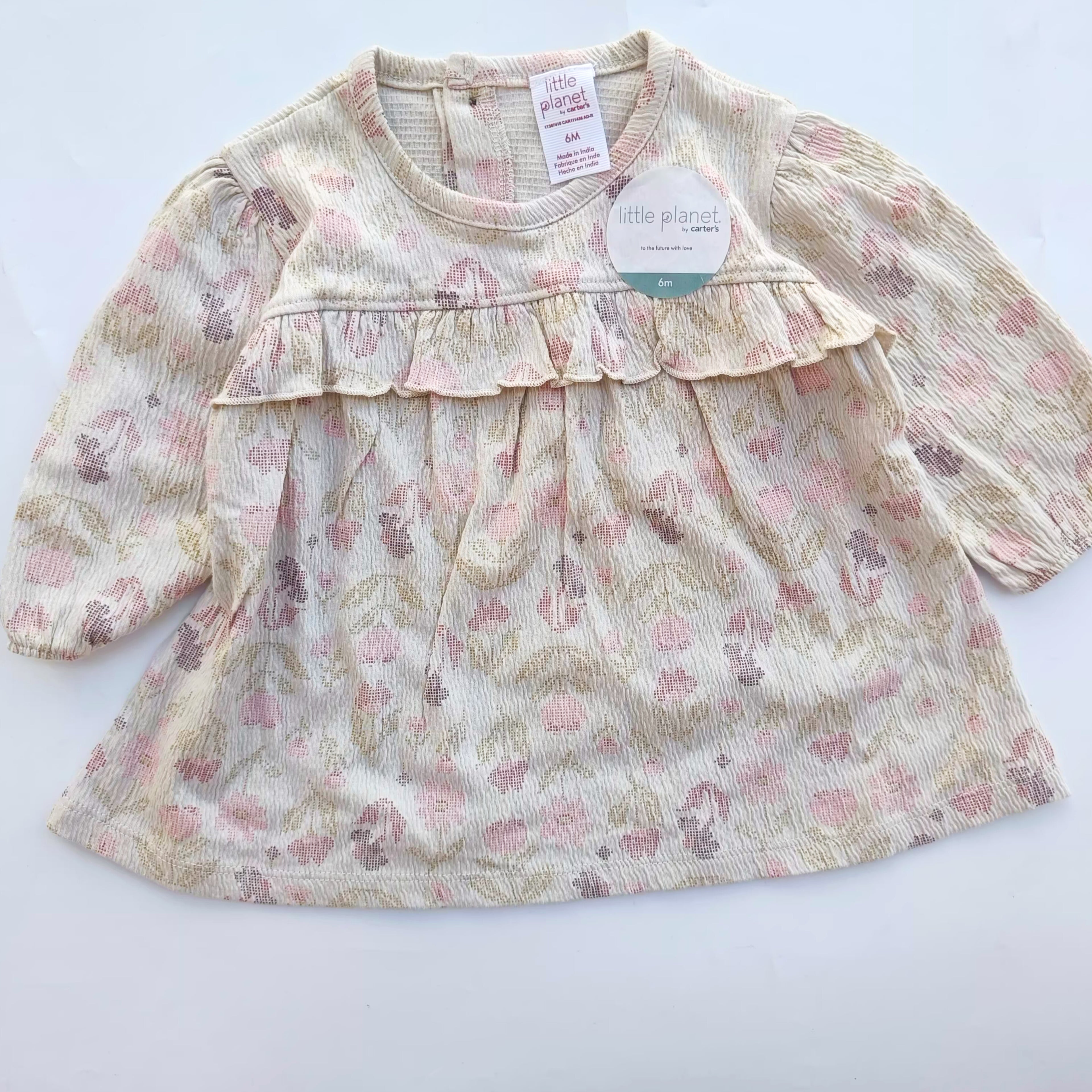 Carters drop shoulder dress