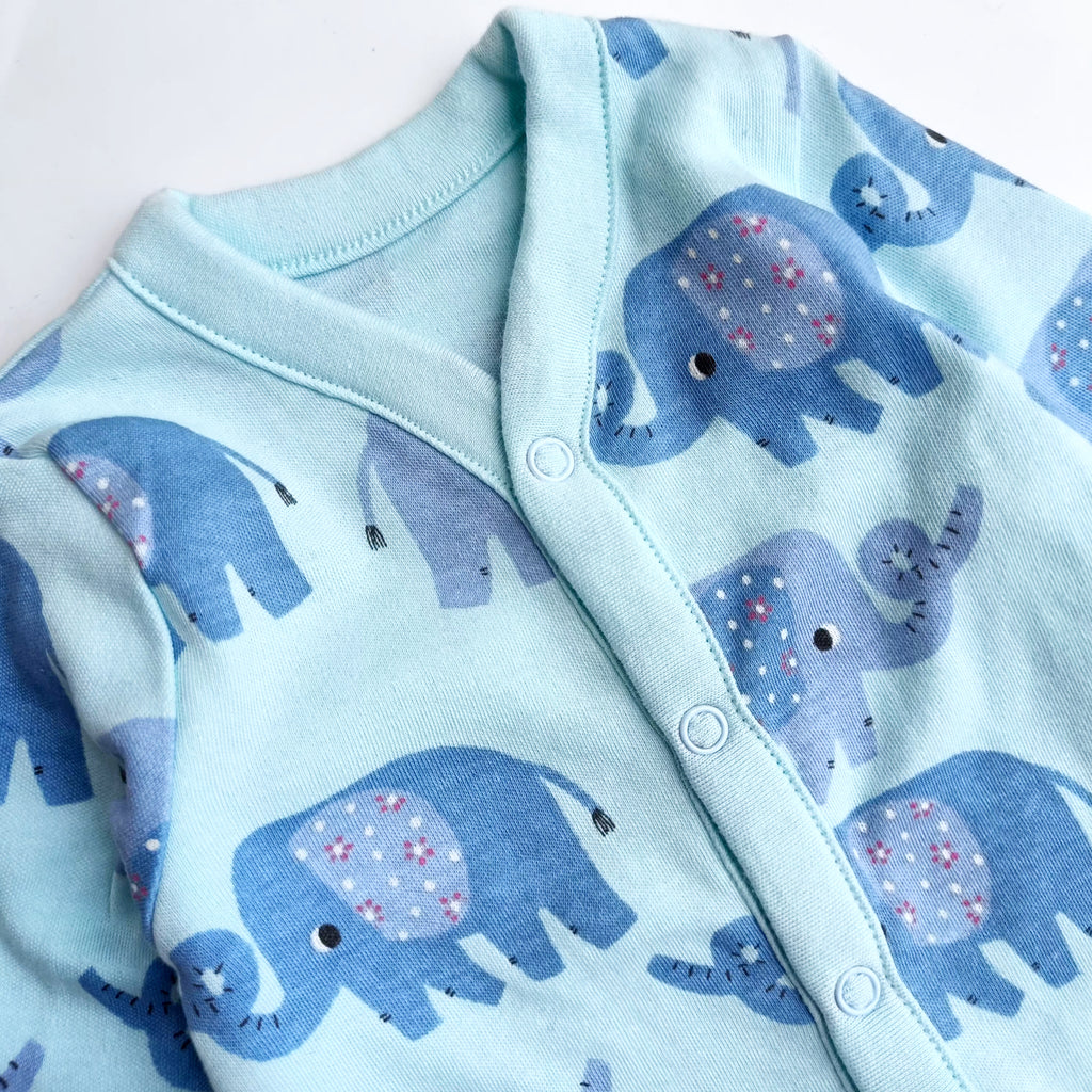 Mothercare footed sleepsuit