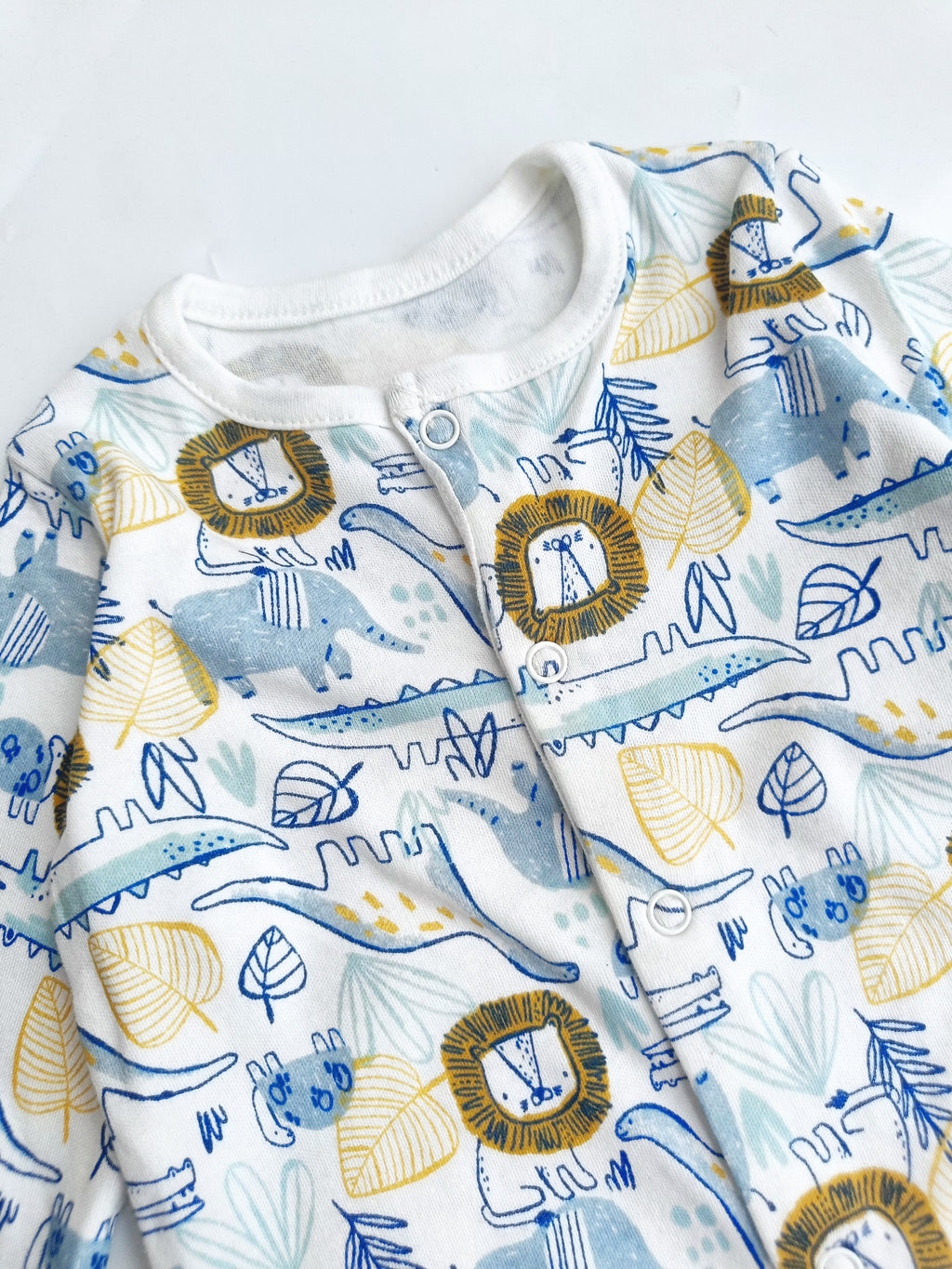 Mothercare footed sleepsuit