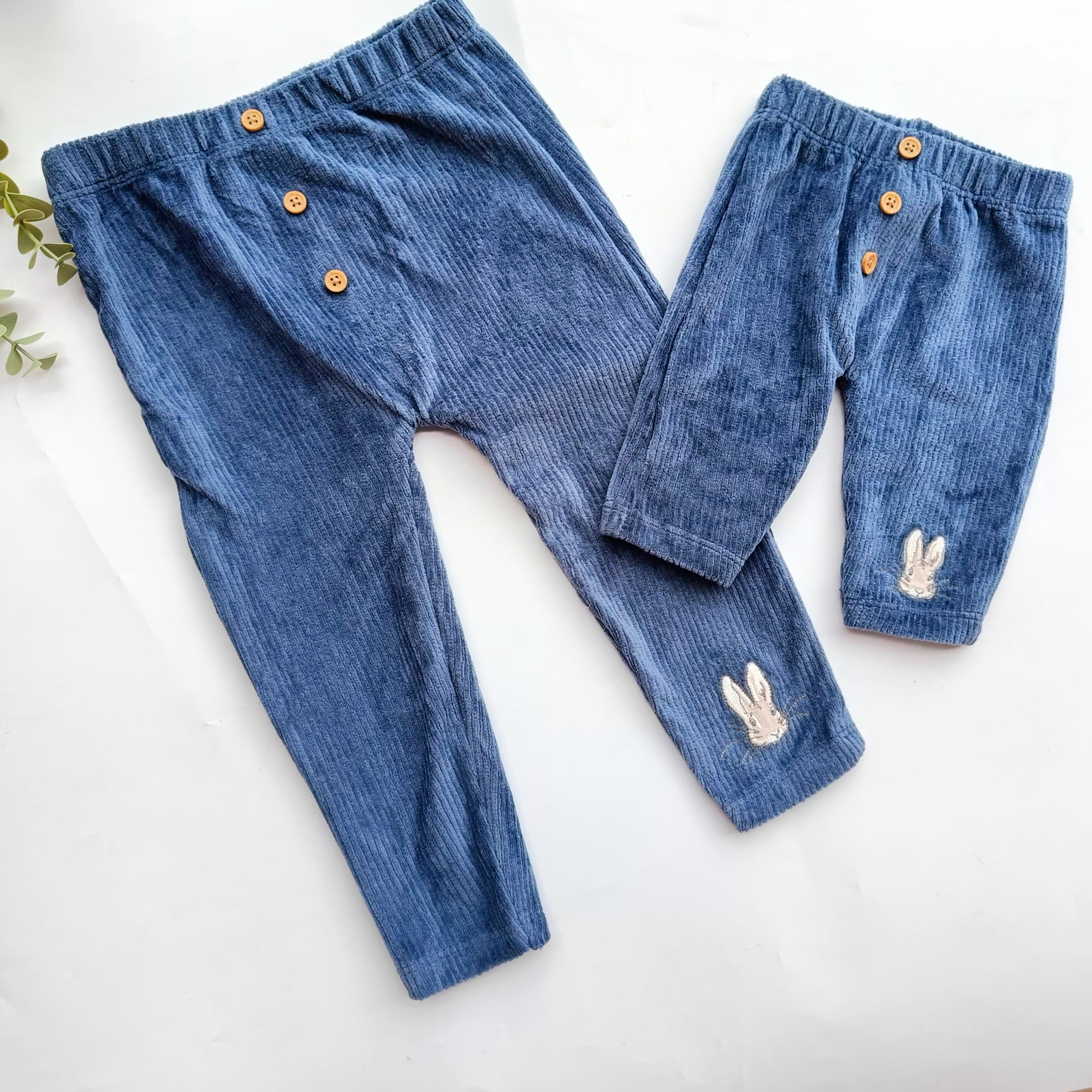 Peter rabbit velour pant