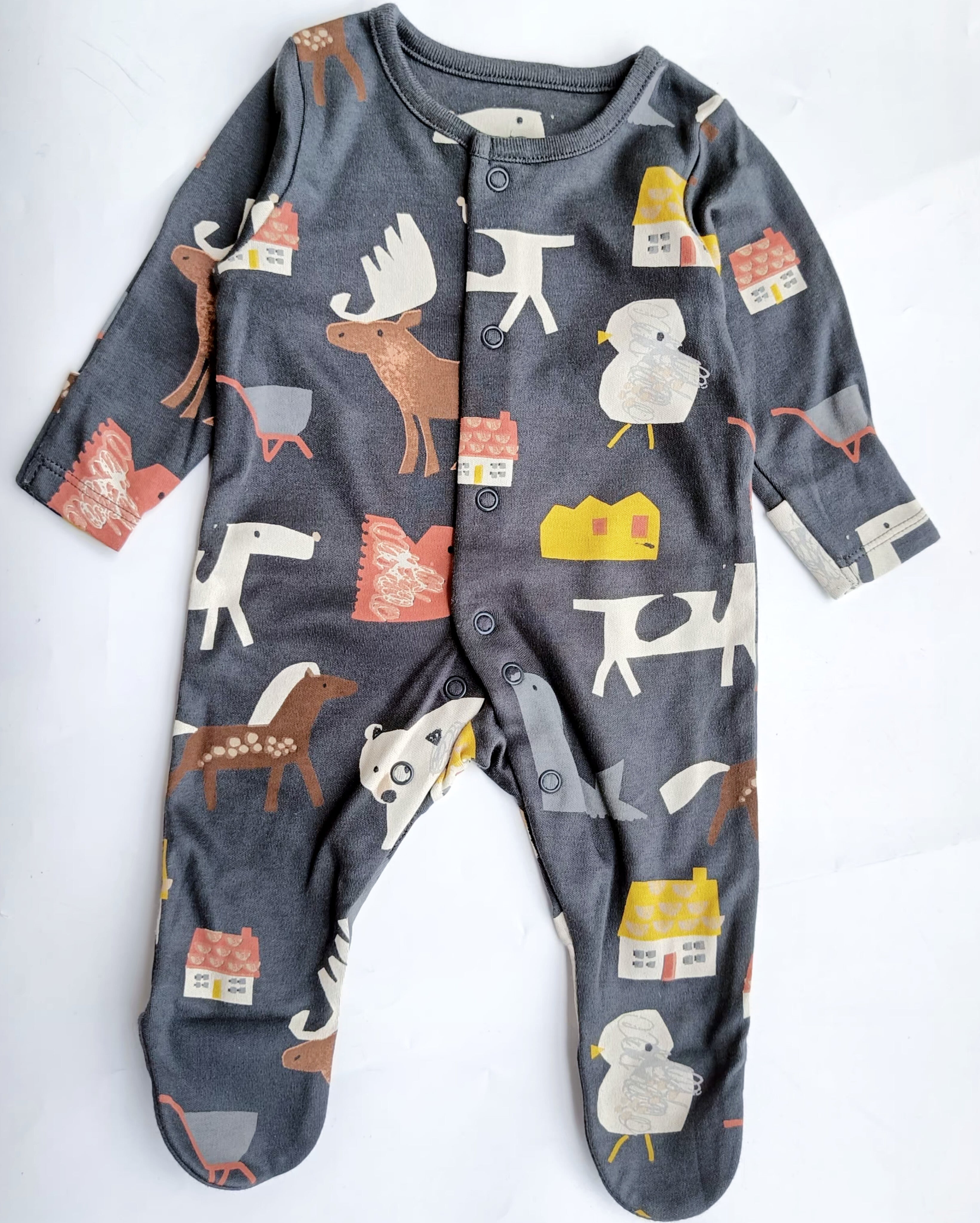 M&S footed sleepsuit