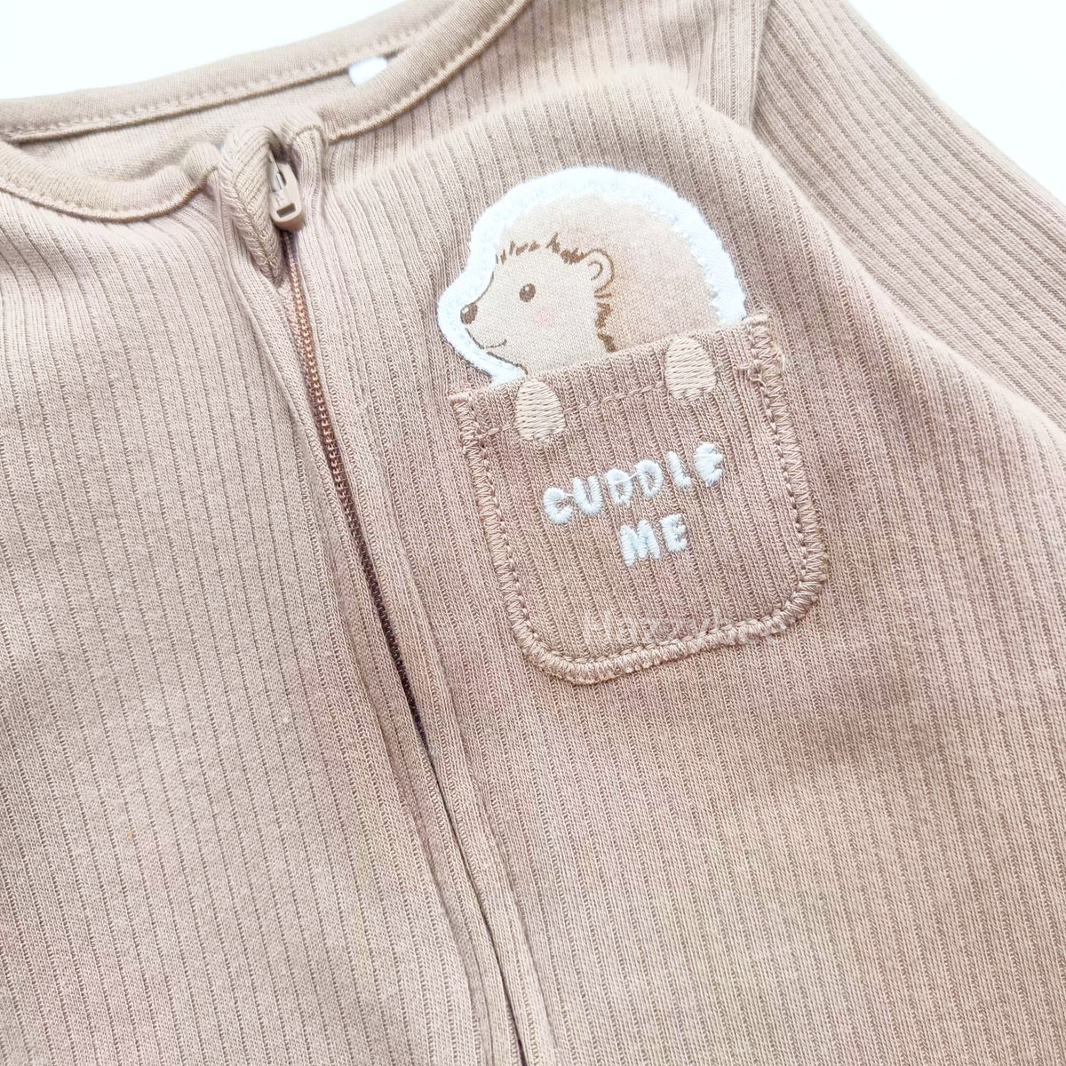 Cuddle me 2-wayzipper sleepsuit