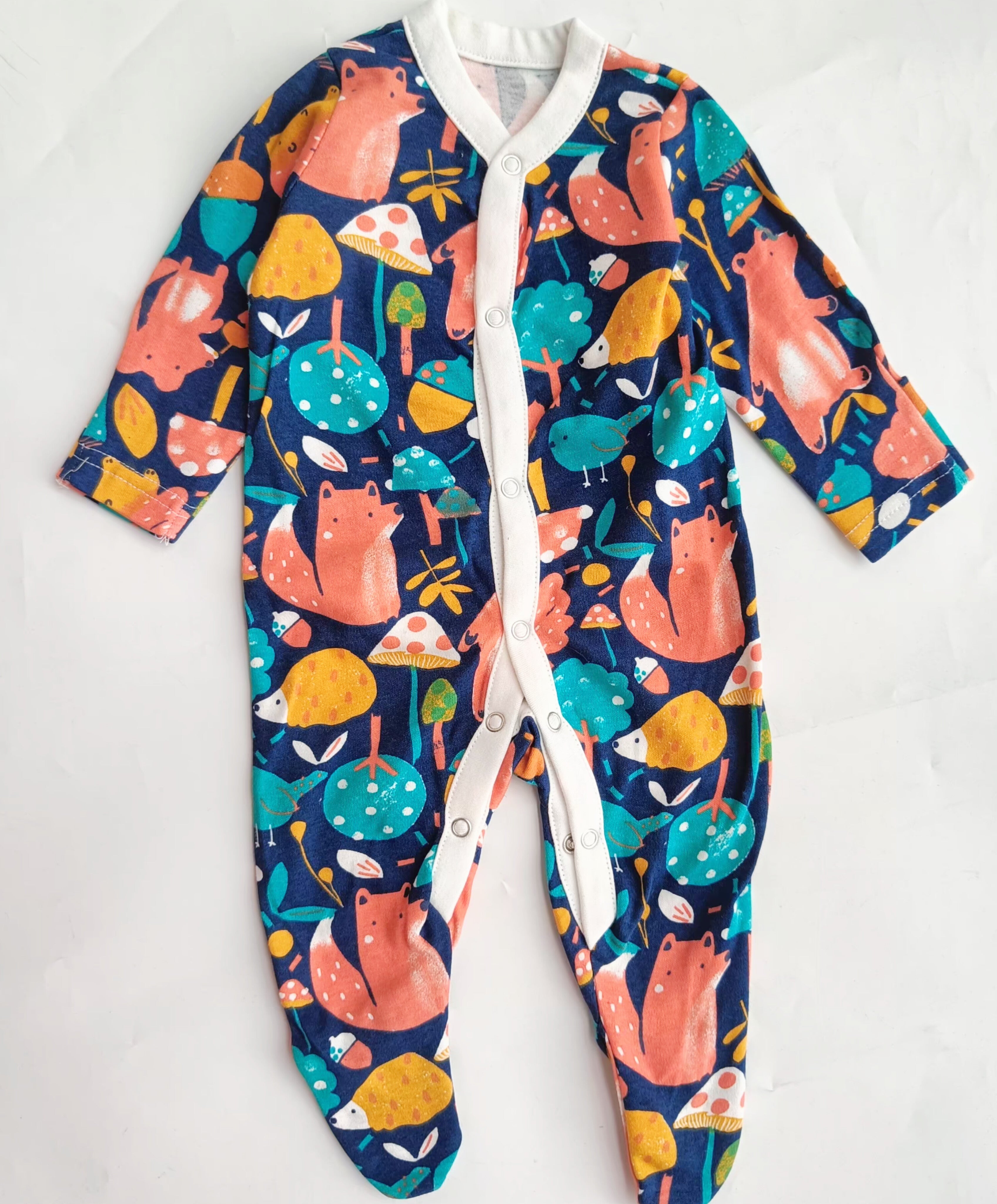 Mothercare footed sleepsuit