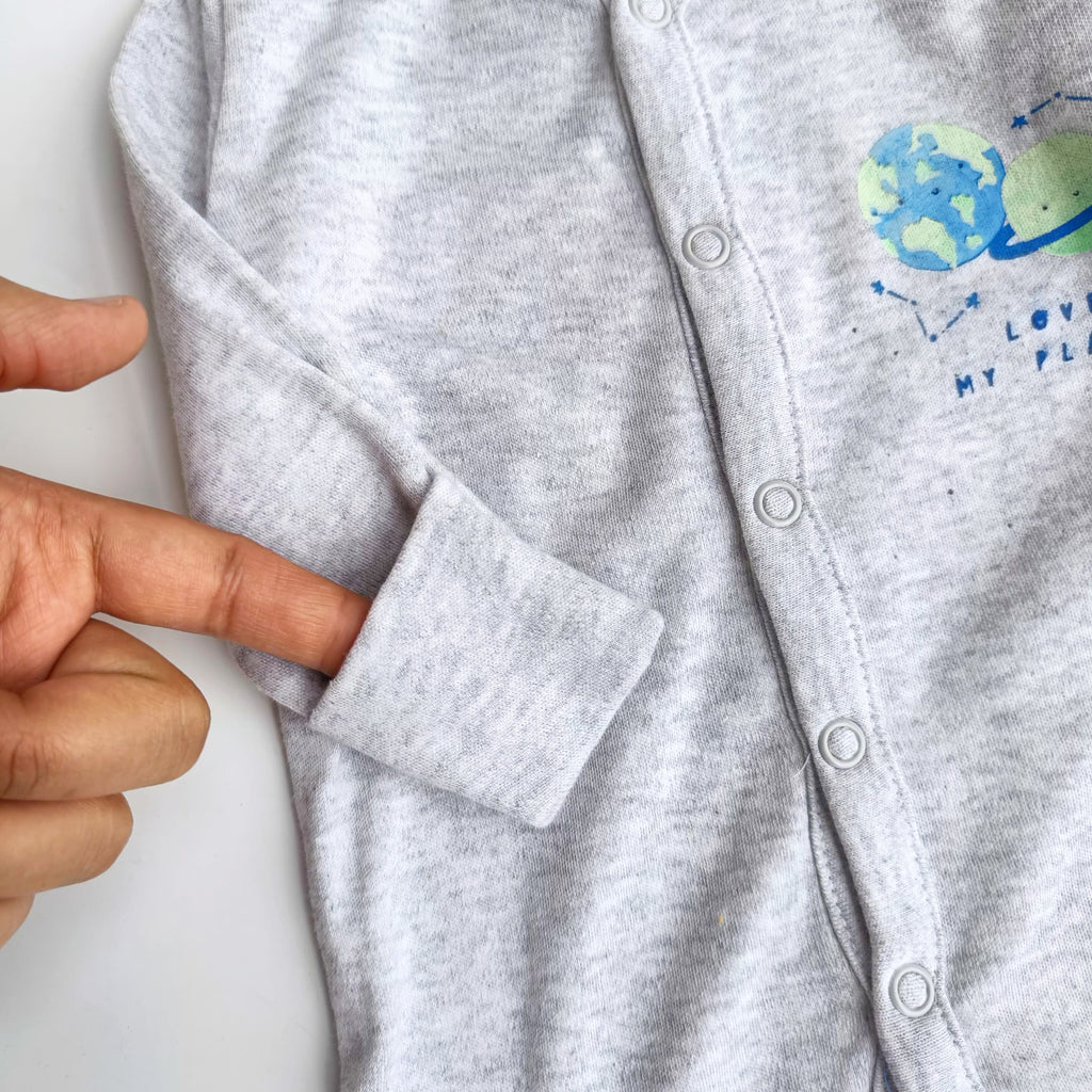 Mothercare footed sleepsuit