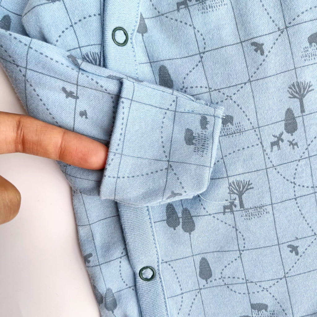 Mothercare footed sleepsuit