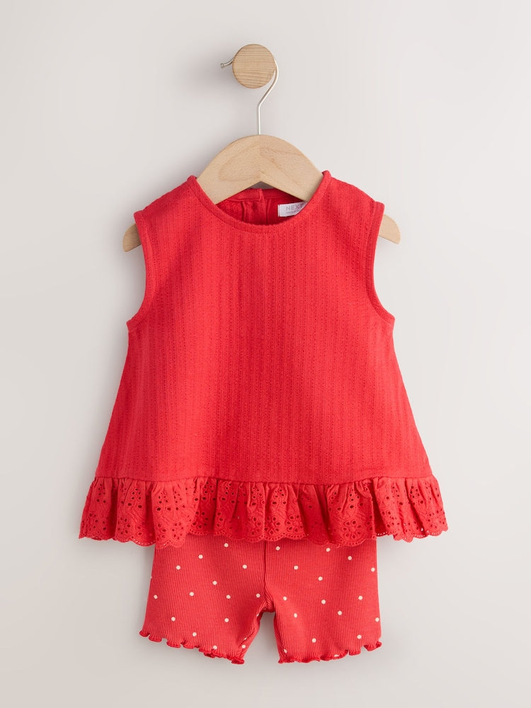Next top & shorts set