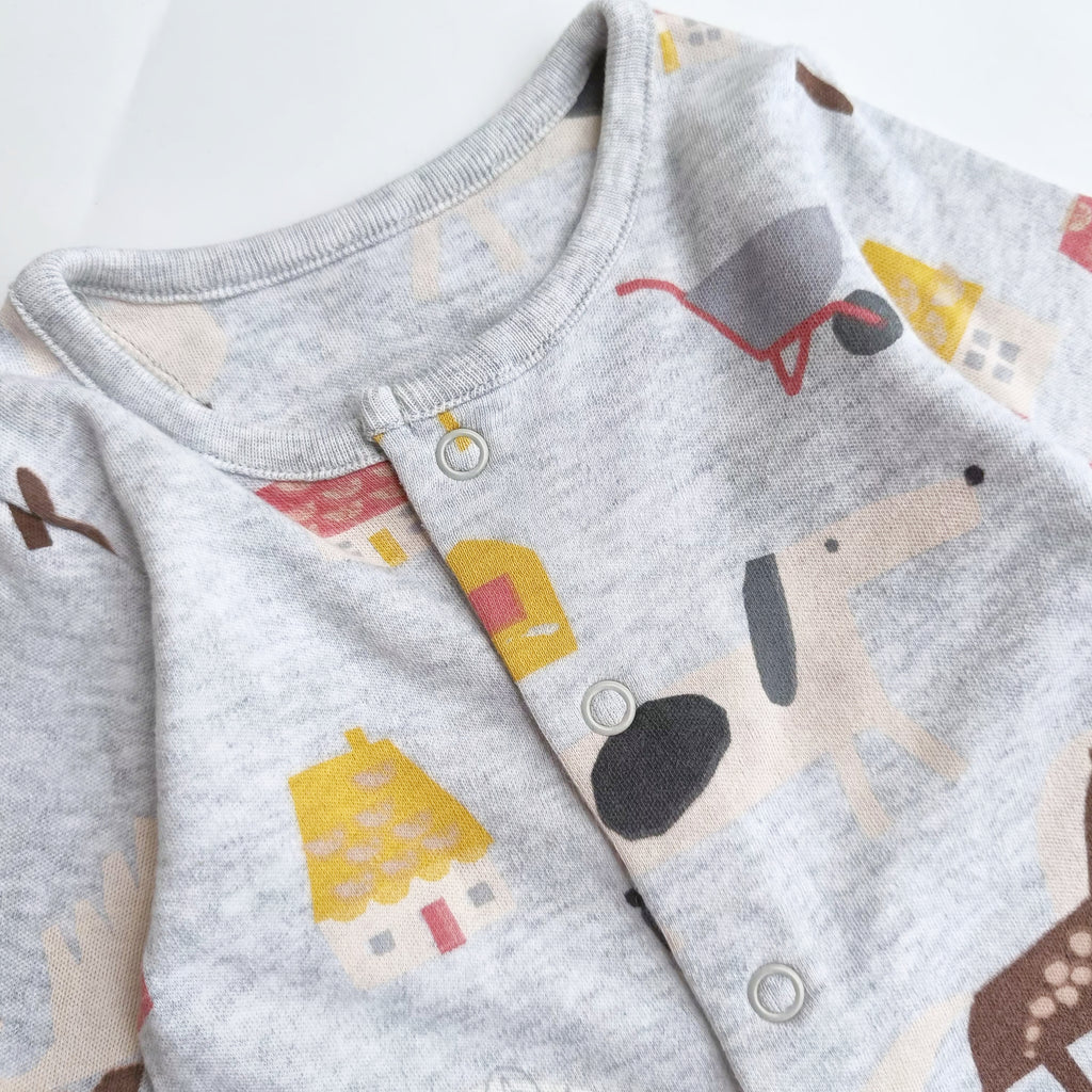 M&S footed sleepsuit