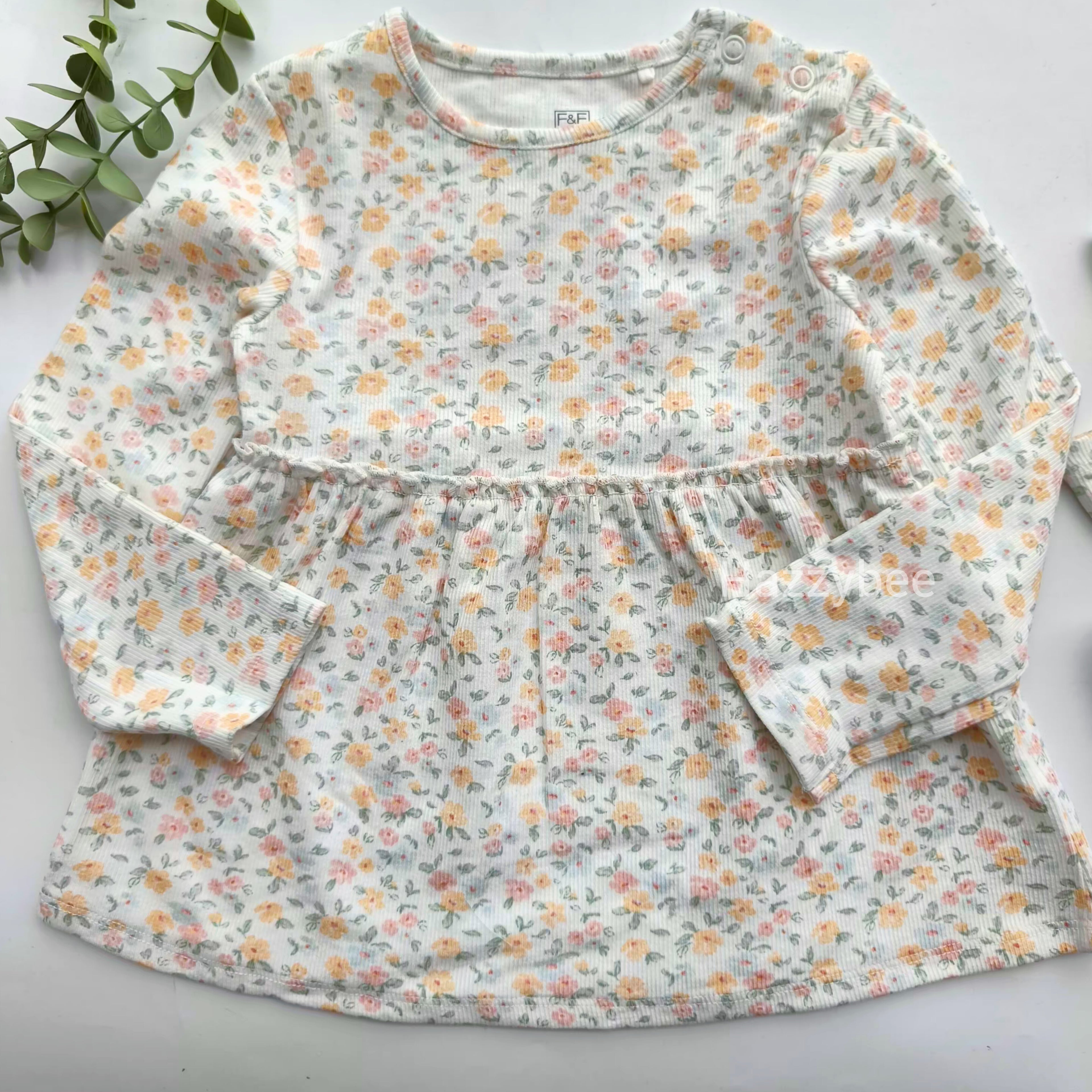 Fredflo floral peplum top