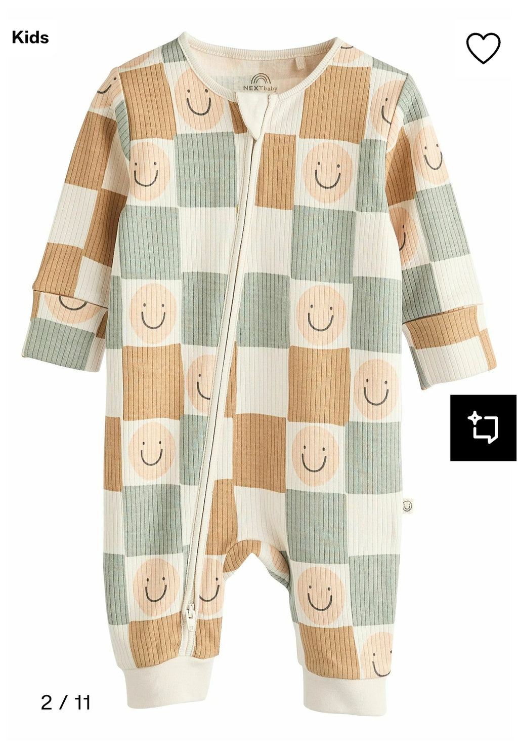 Next Footless Sleepsuit